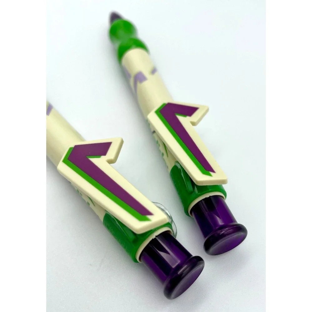 Avalide Checkmark Drug Rep Pens Lot of 2 Vintage Pharma Promo Black Ink Green